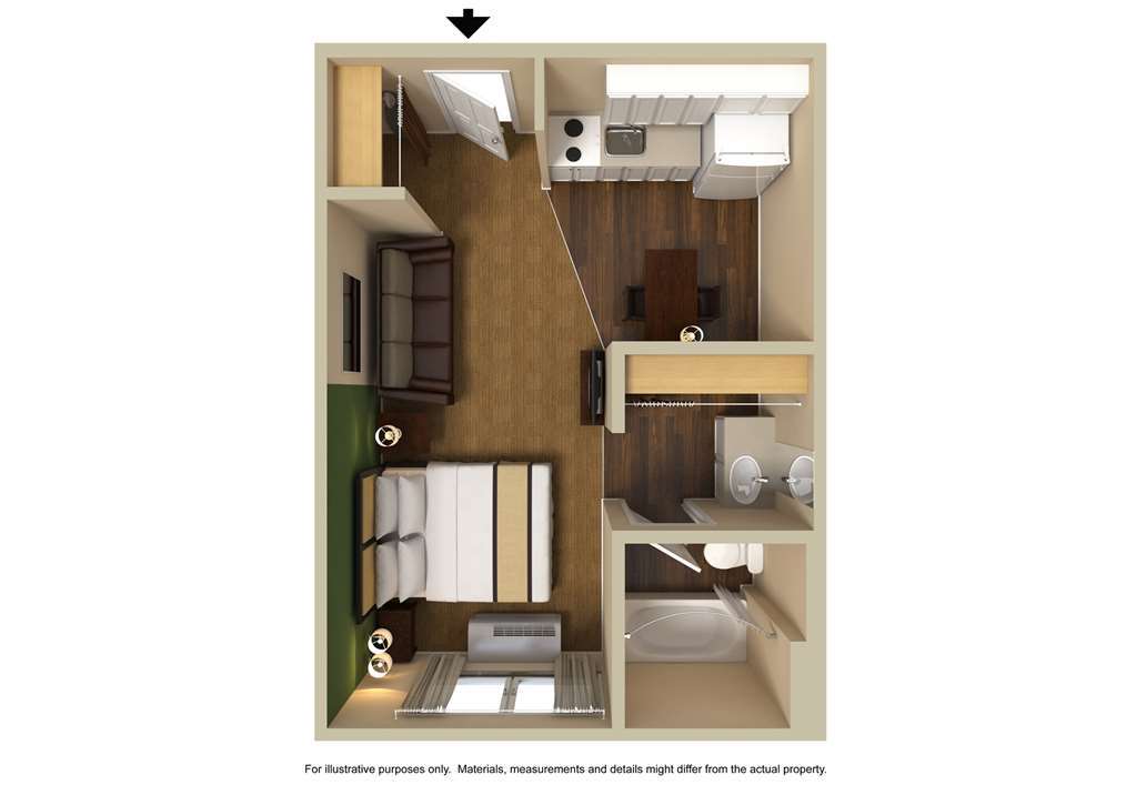 Extended Stay America Suites - Portland - Hillsboro Oda fotoğraf